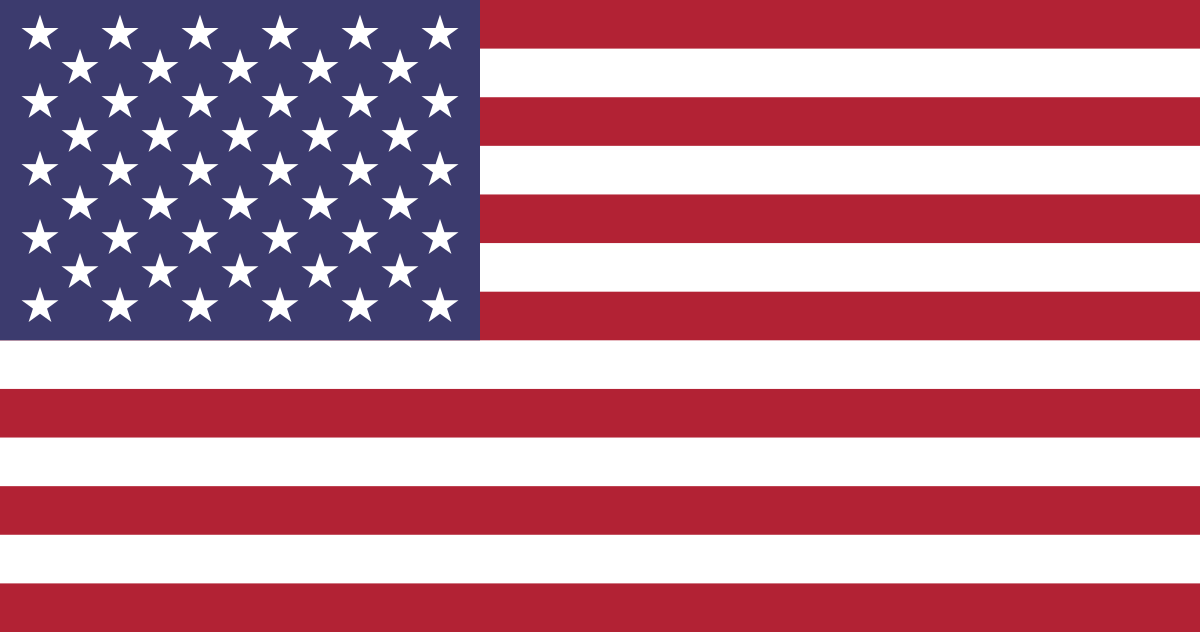 The flag of the U.S.A