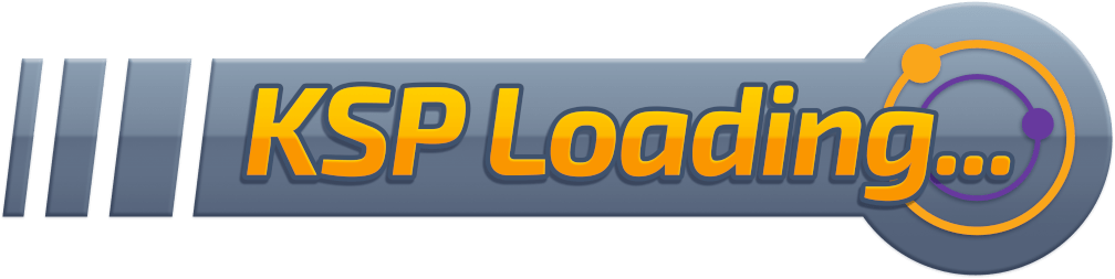 The loading indicator for Kerbal Space Program