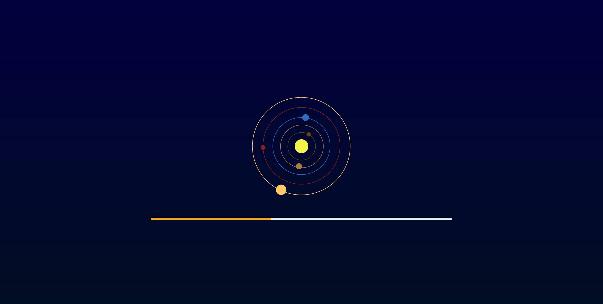 A solar system preloader